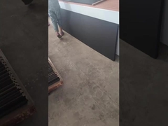 Panel âm thanh hấp thụ Akupanel trang trí tường Acoustic gỗ Panel slates Nailing Machine