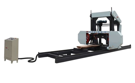 CNC Portable Band Sawmill Machine For Wood Cutting, Automatic Wood Bandsaw