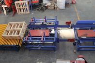 Automatic American Stringer European Wooden Pallets Nailing Making Machine