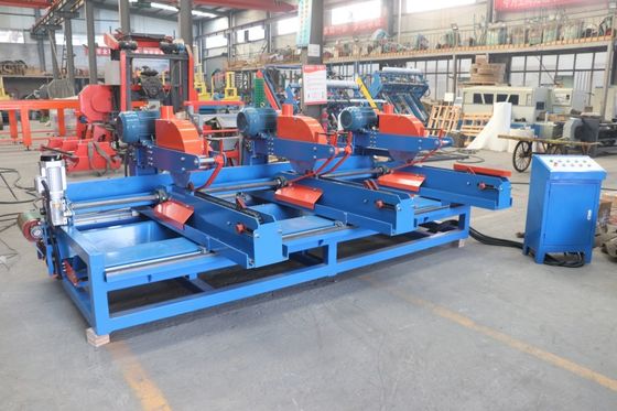 Multi Heads Wood Cutting Saw Woodworking Automatic Cross Cutting Saw Machinery Wood Sawmill Machine