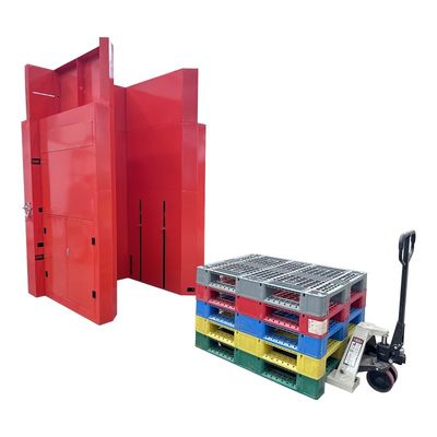 Warehousing Pallet Handing Machine Pallet Dispenser Automatic Pallet Magazine for sale