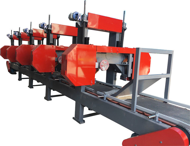 Electric Industrial used multi head horizontal resaw band saw machine