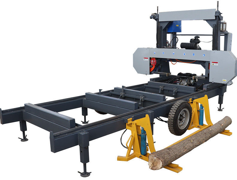 Shandong Horizontal Wood Portable Band Saw Sawmill Log Sawing Machine