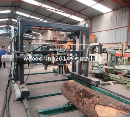 Bàn cắt góc 2000mm Máy cưa gỗ Máy cắt gỗ có đường ray
