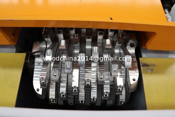 Pallet gỗ xẻ rãnh stringer/ Pallet notcher Máy -khe đơn