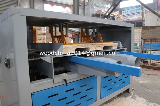 Pallet gỗ xẻ rãnh stringer/ Pallet notcher Máy -khe đơn