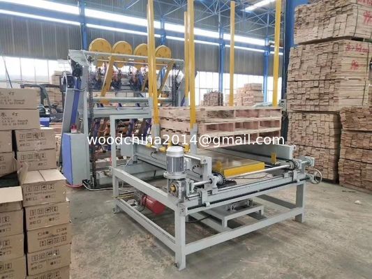 AWPN 1300 Máy chế tạo pallet gỗ tự động với chế tạo và xếp chồng tự động