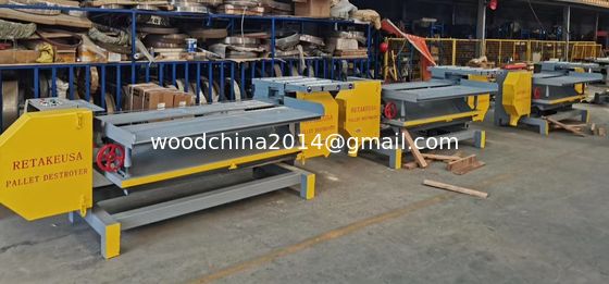 Máy tháo dỡ pallet, tháo dỡ pallet chế biến Pallet Width 1750mm