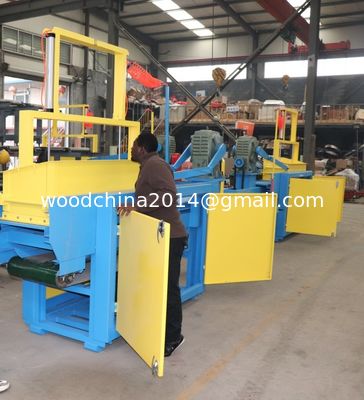 Tự động hóa Máy chế tạo gỗ Cụm máy cưa máy bếp bếp gà Máy cạo gỗ