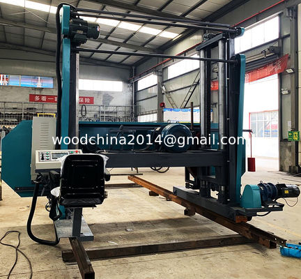 43 Inch Saw Wheel Sawmill Heavy Big Wood Band Saw Machine Máy máy lâm nghiệp