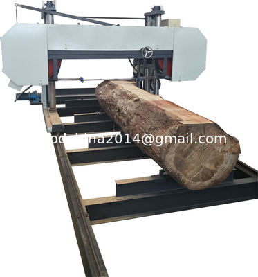 Máy cưa gỗ băng ngang cột hai MJ2500 Heavy Duty Bandsaw Mill
