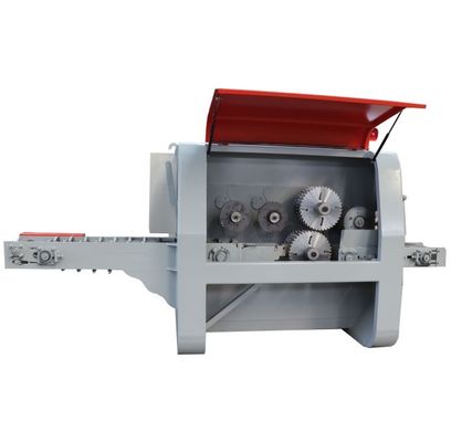 Cây gỗ công nghiệp nhiều tự động thẳng đường băng gỗ cắt nhiều lưỡi cắt máy xem