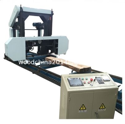 Máy cưa gỗ cầm tay 1000mm 1300mm Máy cưa vòng chạy bằng điện ngang với nguồn cấp biến tần