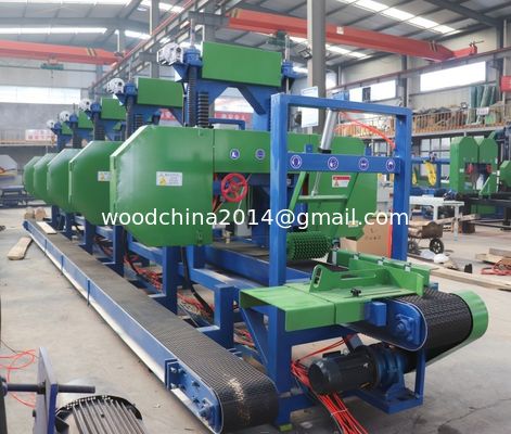 Máy cưa bán, Máy cưa cầm tay được sử dụng Nhiều đầu Máy cưa Resaw Bandsaw chiều rộng tối đa 640mm