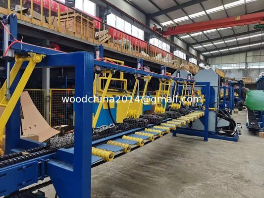 Tự động dọc hai đầu Bandsaw Sawmill Line Wood Saw Machine