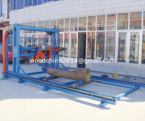 Máy cưa hình tròn di động, đai cưa hai lưỡi dao góc Cưa cưa cắt log