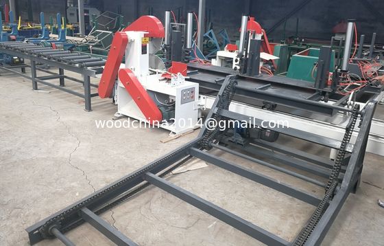 CT3000 Máy cắt gỗ nhiều lưỡi cưa tròn nhiều lưỡi cưa rách, Twin Blades Circular Sawmill để bán
