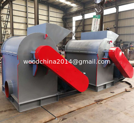 Wood Chipper Wood Sawdust Crusher Machine với máy thu thập bụi cưa cho hạt gỗ