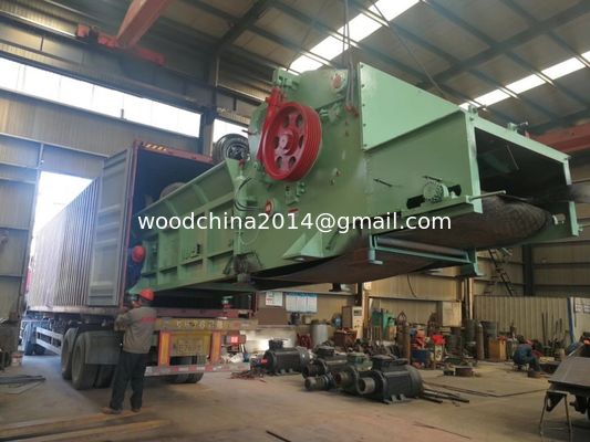 Máy nghiền chip gỗ sinh khối / Máy nghiền gỗ diesel công suất lớn / Máy nghiền gỗ rừng