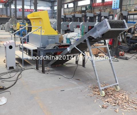 60pcs pallets/hour Wood Pallet Grinder Metal Separator Waste Wood Pallet Grinding Machine