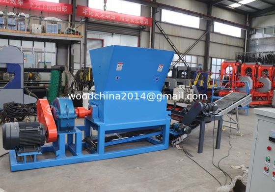 Máy nghiền pallet gỗ nhỏ gọn Máy nghiền pallet với nam châm cho ngành công nghiệp gia đình