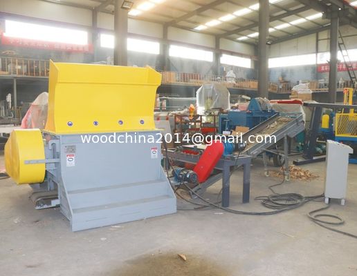 Máy nghiền pallet gỗ nhỏ gọn Máy nghiền pallet với nam châm cho ngành công nghiệp gia đình