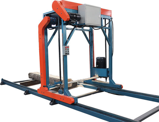 Máy cưa xích cắt ngang Máy cưa xích di động rộng 2m