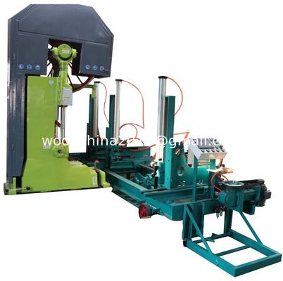 60'' Máy cưa gỗ CNC hạng nặng dây chuyền dọc máy cưa cưa cắt gỗ thương mại