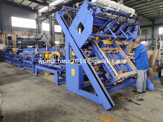 Máy đóng đinh pallet gỗ tự động Máy đóng pallet, Máy đóng đinh pallet tự động vận hành bằng khí nén