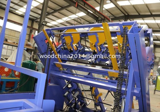 Máy đóng đinh pallet gỗ tự động Máy đóng pallet, Máy đóng đinh pallet tự động vận hành bằng khí nén