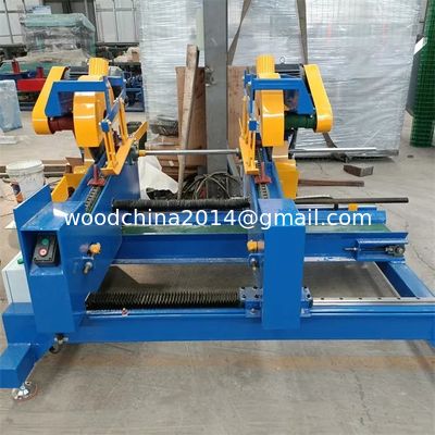 Hiệu quả cao Máy cưa cắt gỗ hai đầu cưa bảng Cưa tròn
