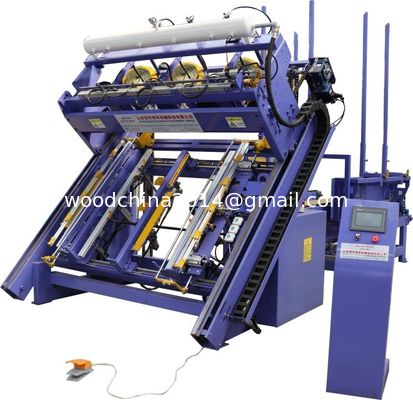 AWPN 1300 Máy chế tạo pallet gỗ tự động với chế tạo và xếp chồng tự động