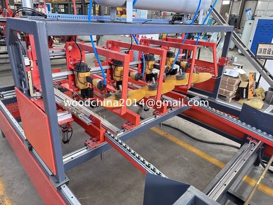 Woodworking Machinery Semi Automatic Wooden Pallet Making Machine / Pallet Nailer