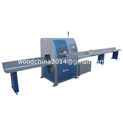 Wood Cutting Panel Saw Machine Automatic Wood Block Cut Off Saw With Service