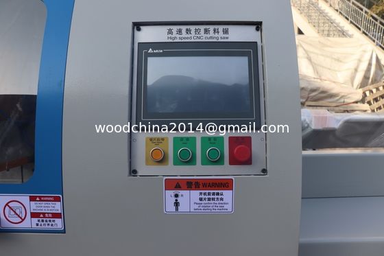 Wood Cutting Panel Saw Machine Automatic Wood Block Cut Off Saw With Service