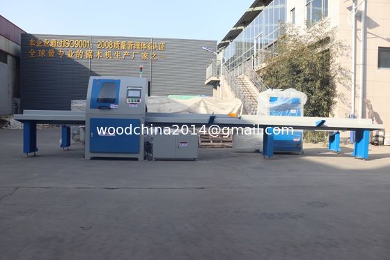 Máy cưa gỗ CNC tự động Cây cắt máy cưa bán, 450mm Saw Blade, 2-6m Bàn ăn