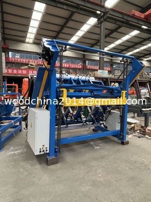 Tự động đóng đinh máy pallet gỗ Stringer dây chuyền sản xuất pallet gỗ dây chuyền đóng đinh pallet