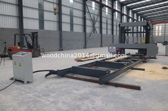 Trung Quốc nhà máy bán gỗ ngang dây chuyền di động nhìn máy cưa máy cưa gỗ