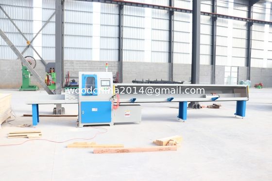 Máy cưa hình tròn tự động để cắt gỗ pallet plank