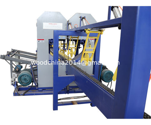 Log Portable Bandsaw Mill Làm gỗ Máy cắt gỗ dọc