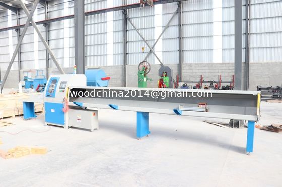 Máy cưa hình tròn tự động để cắt gỗ pallet plank