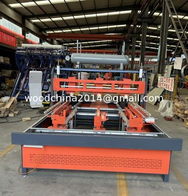 Woodworking Machinery Semi Automatic Wooden Pallet Making Machine / Pallet Nailer