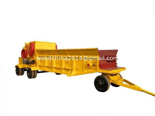 Máy nghiền gỗ chuyên nghiệp có dung lượng lớn Máy làm rác gỗ Máy nghiền gỗ