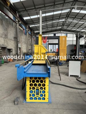 High Capacity Hydraulic Wood Log Shaving Machine For Horse Bedding Poultry Farms