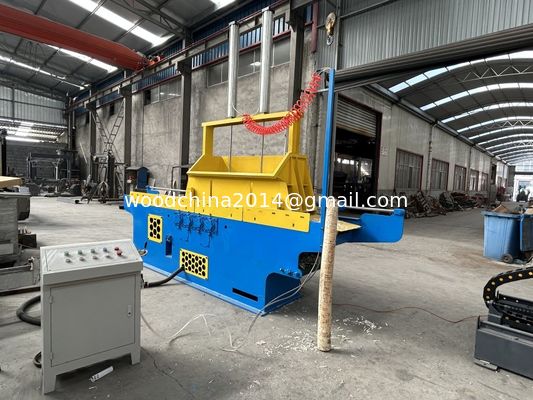 High Capacity Hydraulic Wood Log Shaving Machine For Horse Bedding Poultry Farms