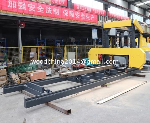 Máy cưa gỗ gỗ cắt gỗ gỗ cưa máy cưa máy cưa cầm tay máy cưa băng với động cơ xăng hoặc diesel