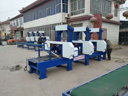 Máy cưa vòng ngang nhiều đầu/6 đầu Máy cưa vòng cắt gỗ Mill