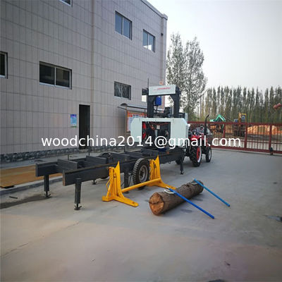 Cheap Price Horizontal Wood Band Saw Mills With Diesel Engine /diesel portable sawmill