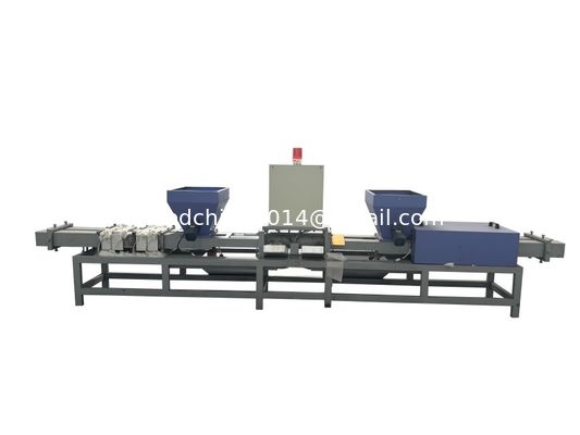 Máy cắt bụi gỗ 2 đầu tự động mới Máy làm khay gỗ