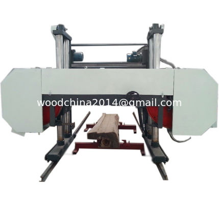 Dia 2500mm CNC ngang tự động gỗ Bandsaw Machine Band Saw cho cắt gỗ châu Phi
